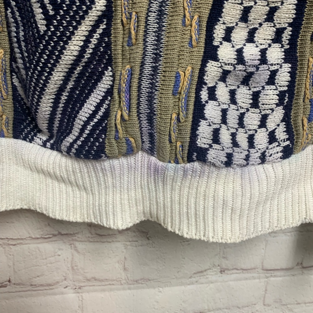 Vintage Classics by Palmland Multicolor Patterned Sweater Size XL - Picture 2 of 5